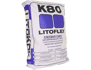 Клей плиточный: LITOKOL "K-80" (для фасадных работ) Надежный клей ...