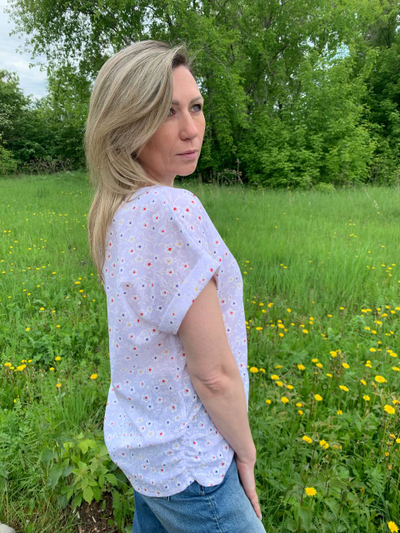 Блузка 639-04230 мультиколор