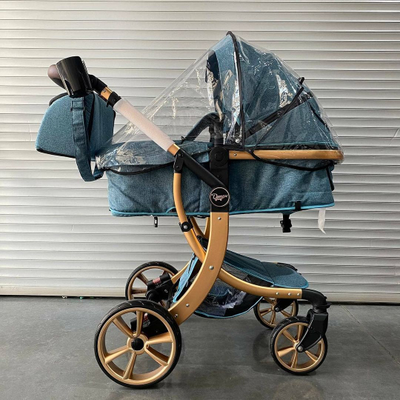 Детская коляска 2 в 1 Darex Морская волна