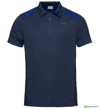 Теннисная футболка-поло Head Golden Slam polo Shirt M (Dark/blue)