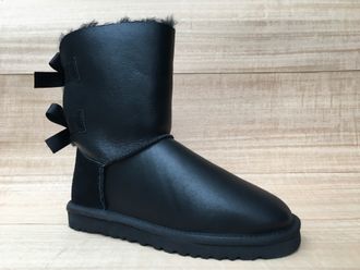 UGG Australia Черные с бантиками (36-40) Арт. 011F