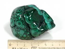 Малахит, полировка, Конго (62*45*40 мм, 226 г) №29779