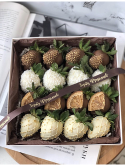 Бокс с шоколадными шишками