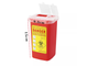 Контейнер для утилизации отходов 1000 мл KU-50 red