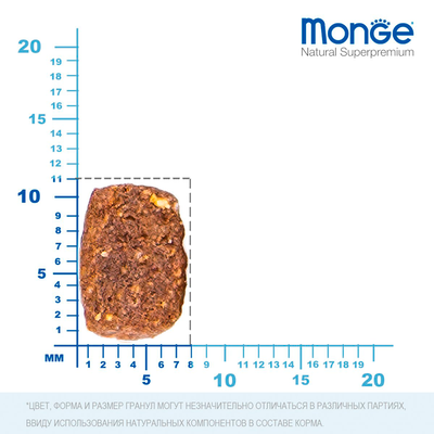 Monge Mini Adult (Монж) для взрослых собак мелких пород, из курицы с рисом 3 кг