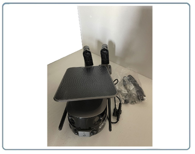 DE/V6 Автономная панорамная уличная Wi-Fi видеокамера, встроенный интерком, ночное видение (ИК/белый свет), DVR, 4k, 8 Mp (Niview)