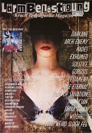 Larmbelastigung Magazine 1999 Darkan Иностранные музыкальные журналы в Москве в России, Intpressshop