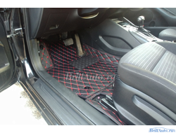 3D коврики из экокожи KIA Cerato