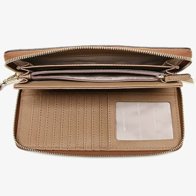 Кошелёк Michael Kors Jet Set Travel Brown