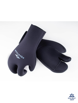 Рукавицы неопреновые 9мм AquaTeam 3х-палые ANATOMIC ОП р.M