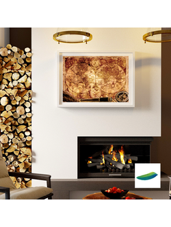 Постер  «Карта» из коллекции  «Странствия»