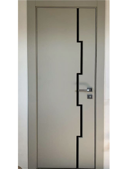 PRESTIGE. МОДЕЛЬ ТЕХНО 3, ВЕРТИКАЛЬНАЯ ГЕОМЕТРИЧЕСКАЯ ВСТАВКА из СТЕКЛА ТРИПЛЕКС или ЗЕРКАЛА.