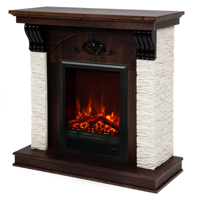 Электрический камин Corfino NT с очагом Eugene