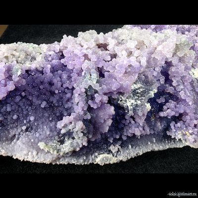 "Виноградный" халцедон (grape chalcedony), аметист . Индонезия. ААА
