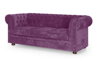 Диван Честер 3-местный с декоративным молдингом