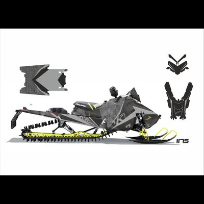 Наклейки на снегоход Polaris Axys Pro RMK 2016 2017 2018 2019 №1175