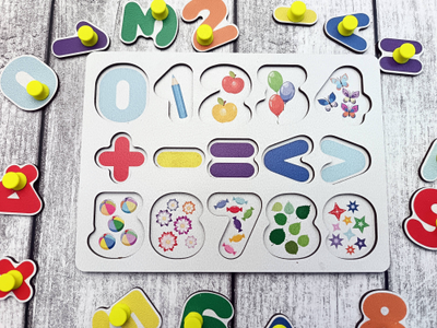 Рамка-вкладыш "Цифры"