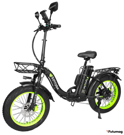 Электровелосипед SYCCYBA H2 (F11) 20AH зеленый