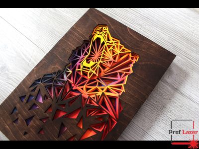 Панно "Медведь"