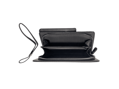 Клатч с металлическими вставками + линзы (black center)