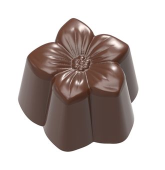 CW1568 Поликарбонатная форма для конфет Фиалка Chocolate World, Бельгия