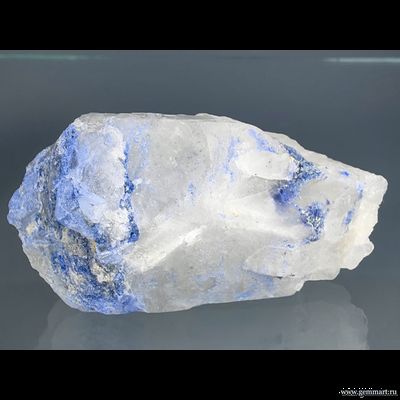 Дюмортьерит в кварце. Бразилия. 60*30*23мм