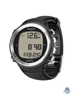 Компьютер подводный Suunto D4F для фридайвинга черный