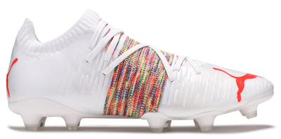 Кроссовки Puma Future FG AG White Red Blast