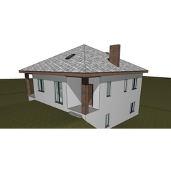 Двухэтажный дом с четырьмя спальнями 141м² (S91)