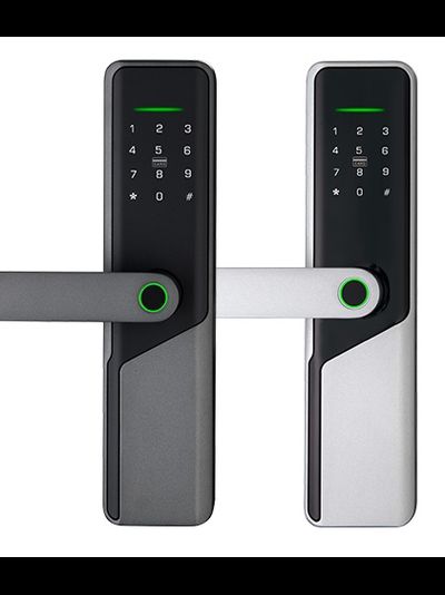 TTLOCK X 12 поставляется в двух цветах: черный и серебристый
