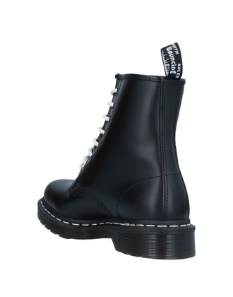 БОТИНКИ DR. MARTENS 1460 черные с белым