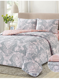 Постельное белье с одеялом TANGO Primavera сатин-твил полутороспальное 150x200x1 180x230x1 50x70x1 70x70x1 W100-27