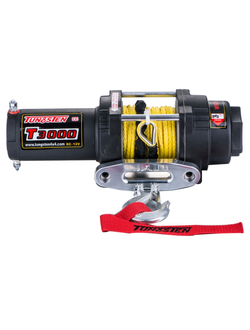 Лебедка для квадроцикла Tungsten T3000 Lb/1361 кг (ORT-T3000S) (синтетический трос 15 м; 5,5 мм) (12 вольт)