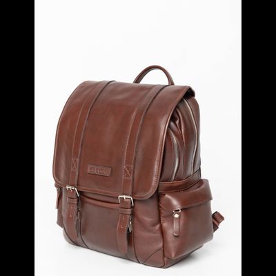 Кожаный рюкзак Montalbano Premium brown (арт. 3097-53)