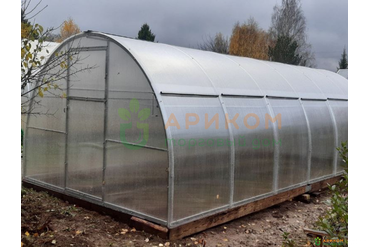 Теплица «Раздвижная» с открывающейся крышей 6м