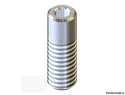 Форсунка с резьбой M4 035 нерж. сталь M4 - 0°