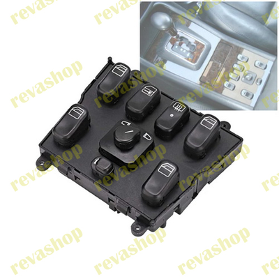 Mercedes-Benz ML, блок кнопок, стеклоподъемник, автомобильные запчасти, интерьер автомобиля, кнопки