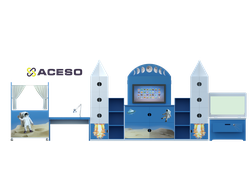 Профессиональный комплекс логопеда лого космос