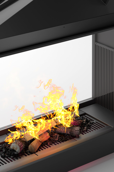 Каминная топка 3 стекла  Jirgal