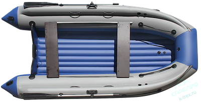 Лодка ПВХ Angler Reef Тритон 340FiНД с интегрированным фальшбортом