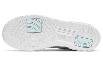 Спортивные Крутые Найк Аир Форс кроссовки Nike Air Force 1 Pixel Ghost Aqua CK6649-400