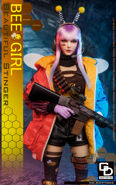 Пчелка, девушка-стрелок - КОЛЛЕКЦИОННАЯ ФИГУРКА 1/6 scale END BEE GIRL (GD97003) - GDTOYS