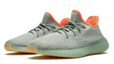 Adidas Yeezy Boost 350 V2 Desert Sage (Серые)