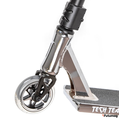 Трюковый самокат TechTeam Excalibur серебристый