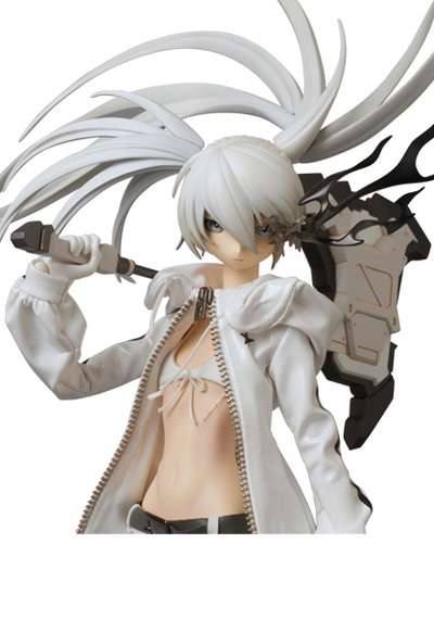 Кукла 1/6 Real Action Heroes Стрелок с черной скалы (Black Rock Shooter White ver.)