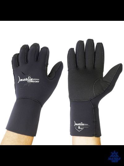 Перчатки неопреновые 5мм Marlin COMFORT У/У р.XL