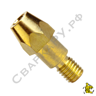 Держатель наконечника горелки MIG/MAG Trafimet для MIG-36 М6 L32мм удлиненный