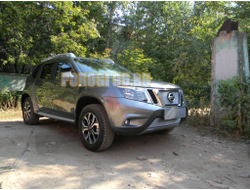 Защита радиатора Nissan Terrano 2014- chrome верх