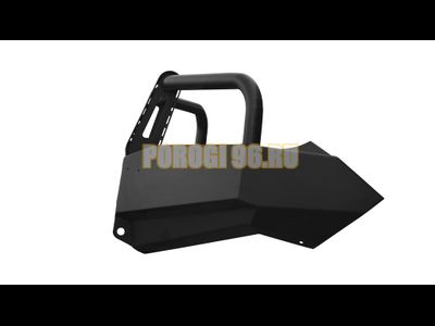 Передний силовой бампер серии Туризм на Toyota HILUX VII 2011-2014 (02.061.01)