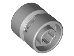 Wheel 11mm D. x 12mm, Hole Notched for Wheels Holder Pin, Light Bluish Gray (6014b / 4211764)